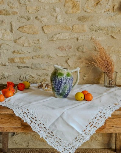 Gabrielle, la carafe en barbotine N°141