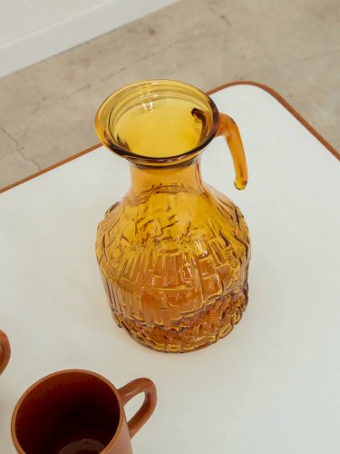 Gabrielle, la carafe orange N°114