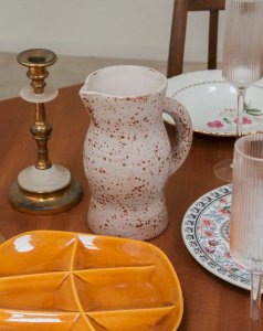 Gabrielle, the large ochre carafe No. 128