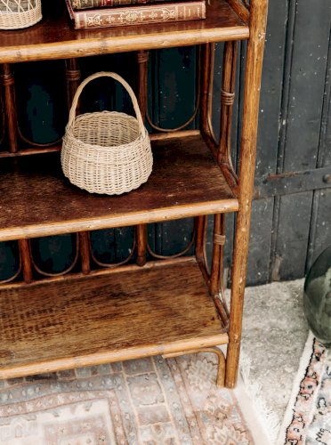 Gaëlle, la grande étagère en rotin N°162