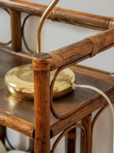 Gaëlle, la grande étagère en rotin N°247