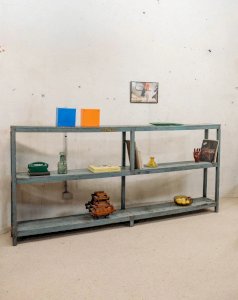 Gaëlle, la grande étagère indienne en bois N°240