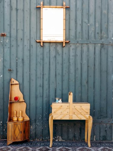 Gaëlle, l'étagère d'angle en bois N°99