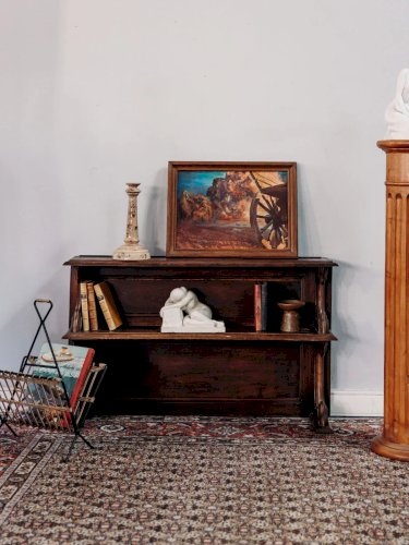 Gaëlle, l'étagère en bois foncé N°278