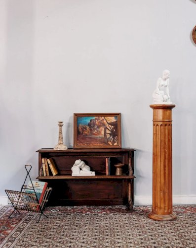 Gaëlle, l'étagère en bois foncé N°278