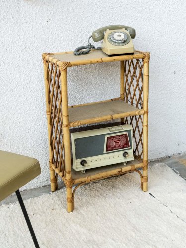 Gaëlle, l'étagère en rotin N°103