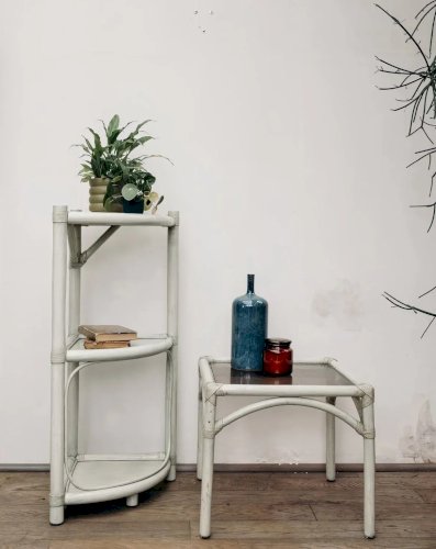 Gaëlle, l'étagère en rotin N°113