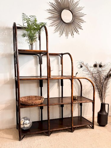 Gaëlle, l'étagère en rotin N°154