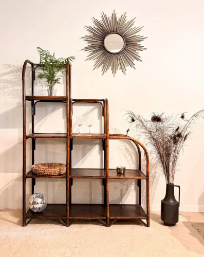 Gaëlle, l'étagère en rotin N°154