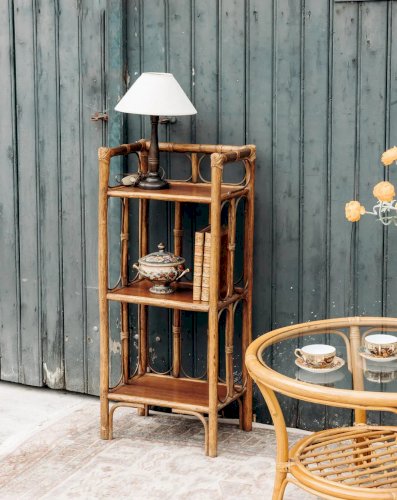 Gaëlle, l'étagère en rotin N°166