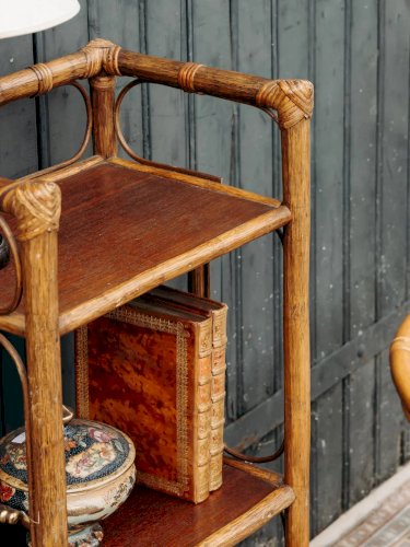 Gaëlle, l'étagère en rotin N°166