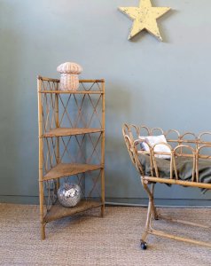 Gaëlle, the rattan shelf N°221