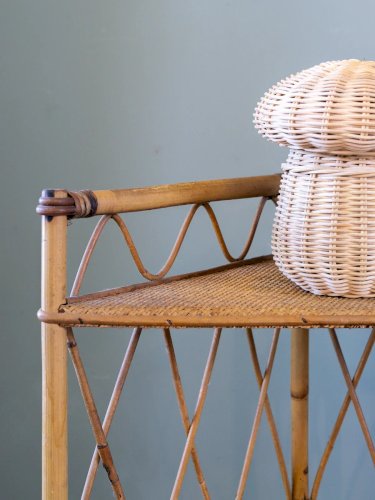 Gaëlle, l'étagère en rotin N°221