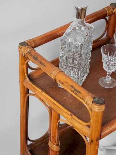 Gaëlle, l'étagère en rotin N°248