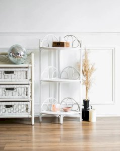 Gaëlle, the rattan shelf N°46