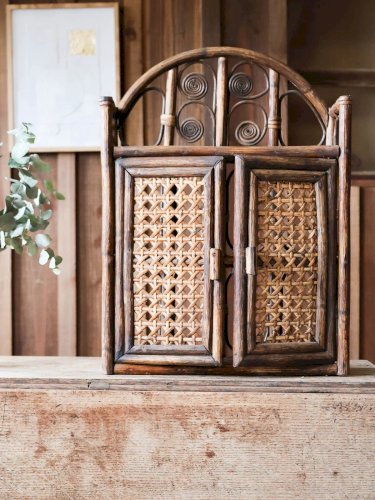 Gaëlle, l'étagère murale en rotin N°718