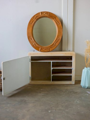 Gaëlle, l'étagère murale latérale en bois N°705