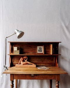 Gaëlle, l'étagère Saint Hubert en bois N°699