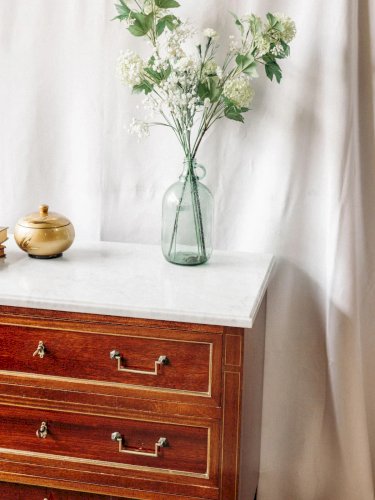 Garance, la commode en bois et marbre N°152