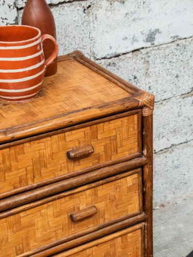 Garance, la commode en rotin N°142