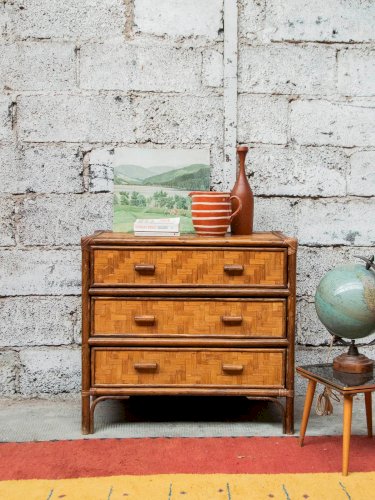 Garance, la commode en rotin N°142