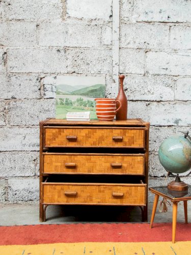 Garance, la commode en rotin N°142