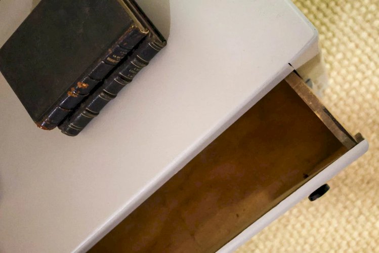 Garance, la commode grise en bois N°193