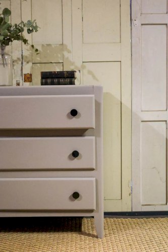 Garance, la commode grise en bois N°193