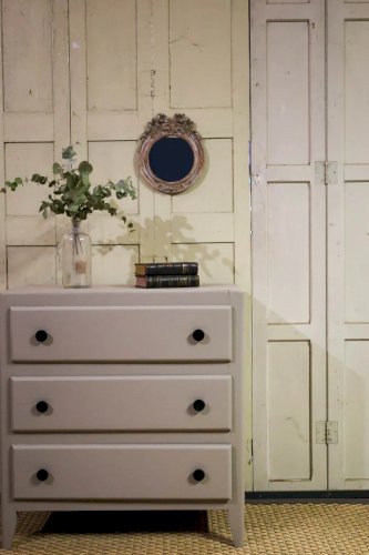 Garance, la commode grise en bois N°193