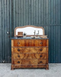 Garance, the wooden secretary chest of drawers N°184
