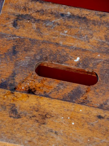 Gaston, la paire de tabourets de bar en bois N°89