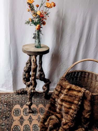 Gaston, le grand tabouret de bar brutaliste N°130