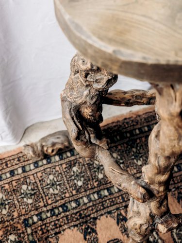 Gaston, le grand tabouret de bar brutaliste N°130