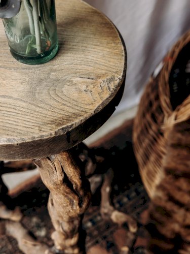 Gaston, le grand tabouret de bar brutaliste N°130