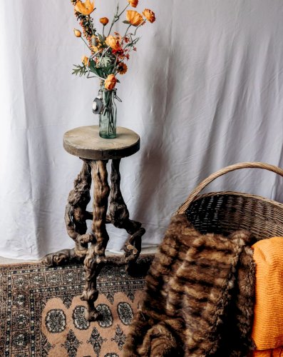 Gaston, le grand tabouret de bar brutaliste N°130