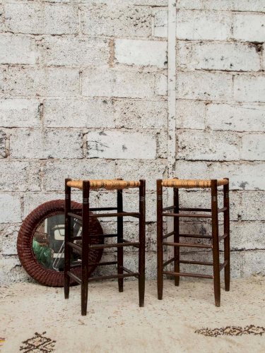 Gaston, le paire de tabourets de bar N°113