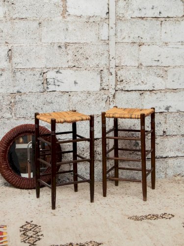 Gaston, le paire de tabourets de bar N°113