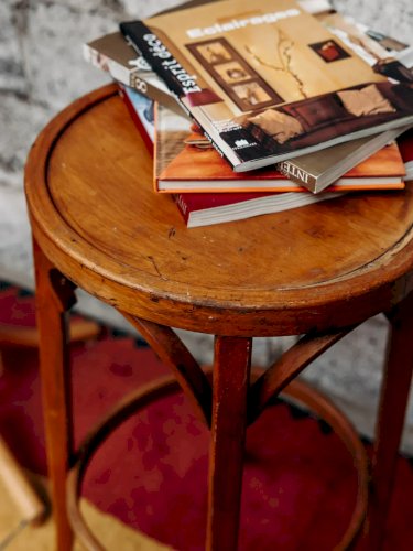 Gaston, le tabouret de bar en bois N°10