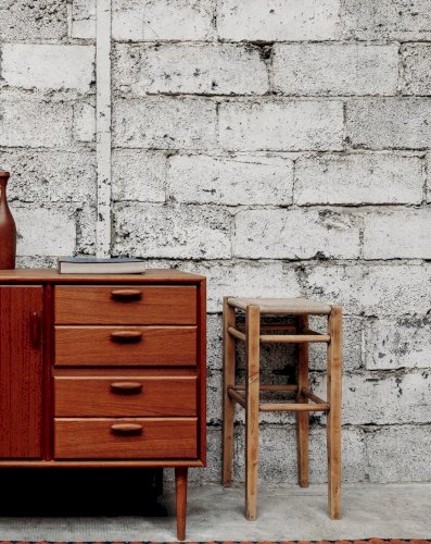 Gaston, le tabouret de bar en bois N°110