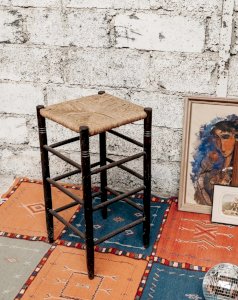 Gaston, le tabouret de bar en paille N°91