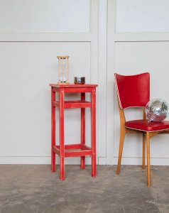 Gaston, le tabouret de bar rouge N°11