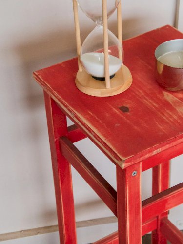 Gaston, le tabouret de bar rouge N°11