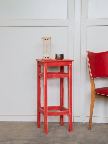 Gaston, le tabouret de bar rouge N°11