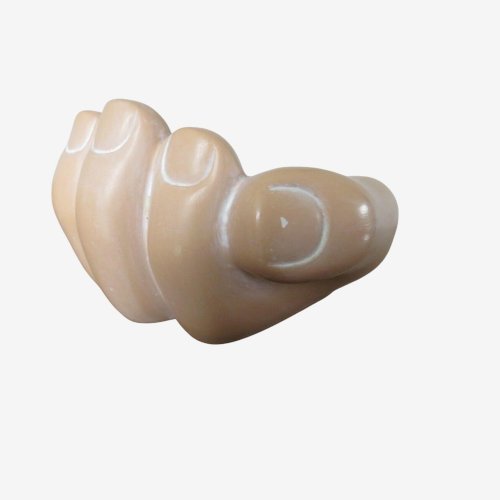 GEANT VIDE POCHE EN FORME DE MAIN EN CERAMIQUE ANNEES 50 60 