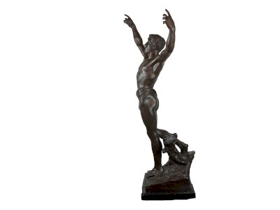 Georges Bareau (1866-1931) Vox Pacis 1894  ,grand modèle 77 cm