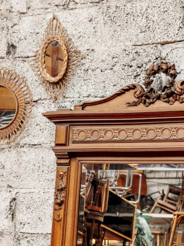 Georges, le grand miroir en bois N°714