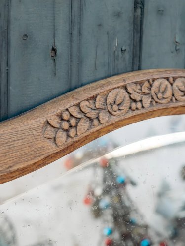 Georges, le grand miroir en bois N°872