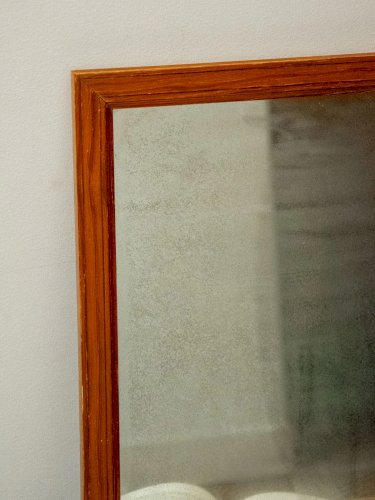 Georges, le grand miroir en bois N°873