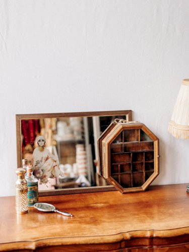 Georges, le grand miroir en bois N°977