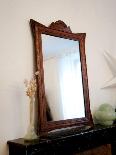 Georges, le miroir Art déco en bois N°949